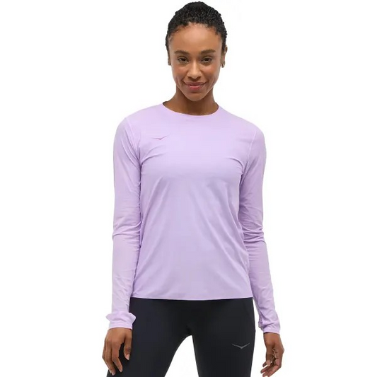 CAMISETA W AIROLITE RUN LONG SLEEVE ASTER FLOWER