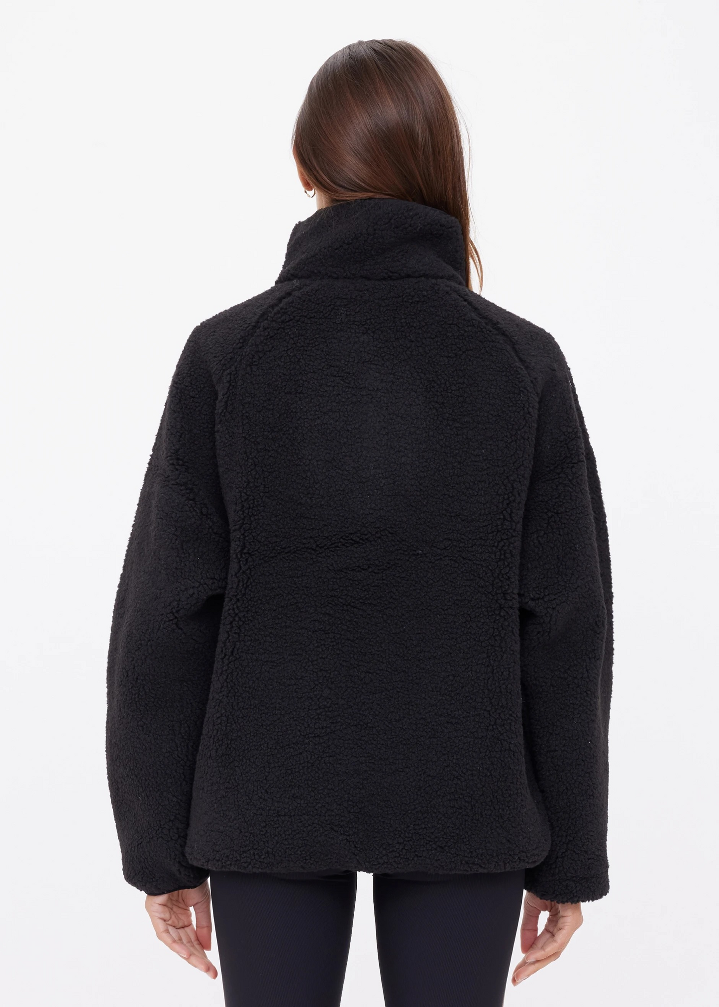 HARLOW FLEECE PULLOVER BLACK