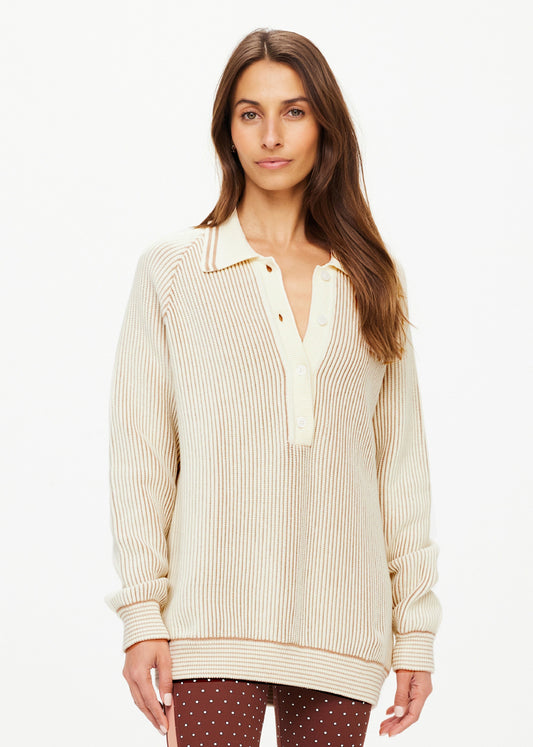 ALANA KNITTED SWEATER NATURAL