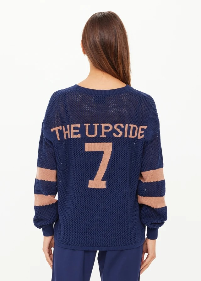 FENWAY SEBASTIAN KNIT CREW NAVY