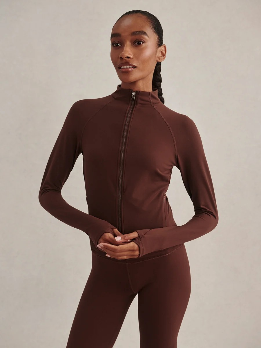 always zip through deep mahogany
