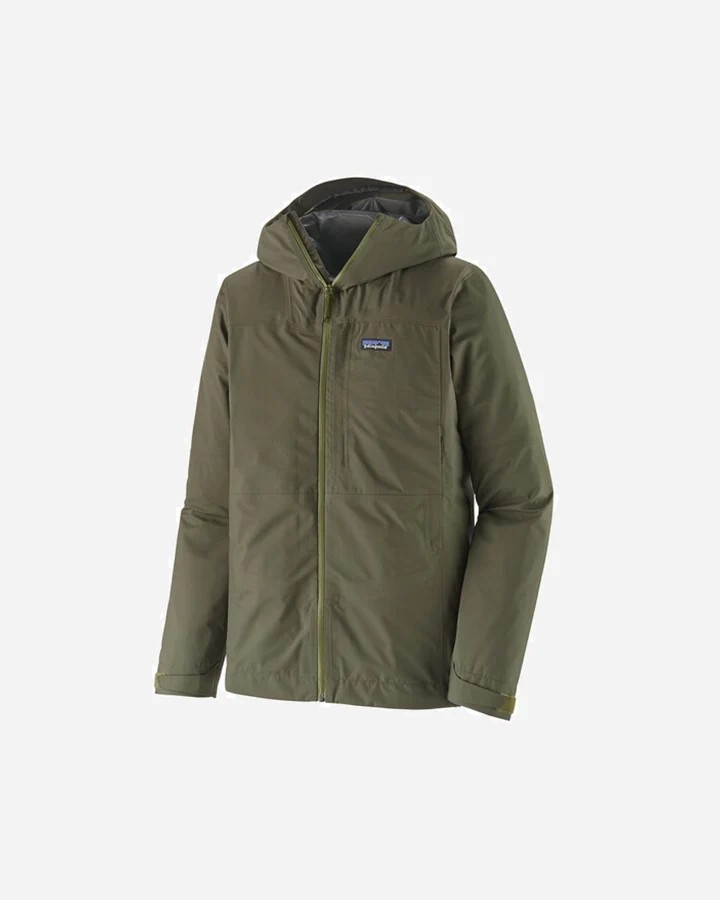 M's Insulated Boulder Fork Rain Jkt Basin Green