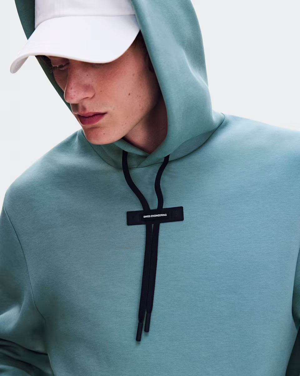 Focus Tech Hoodie Men Agave