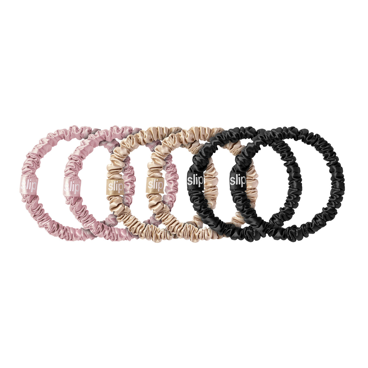 Skinny scrunchies - Mixed (set of 6)