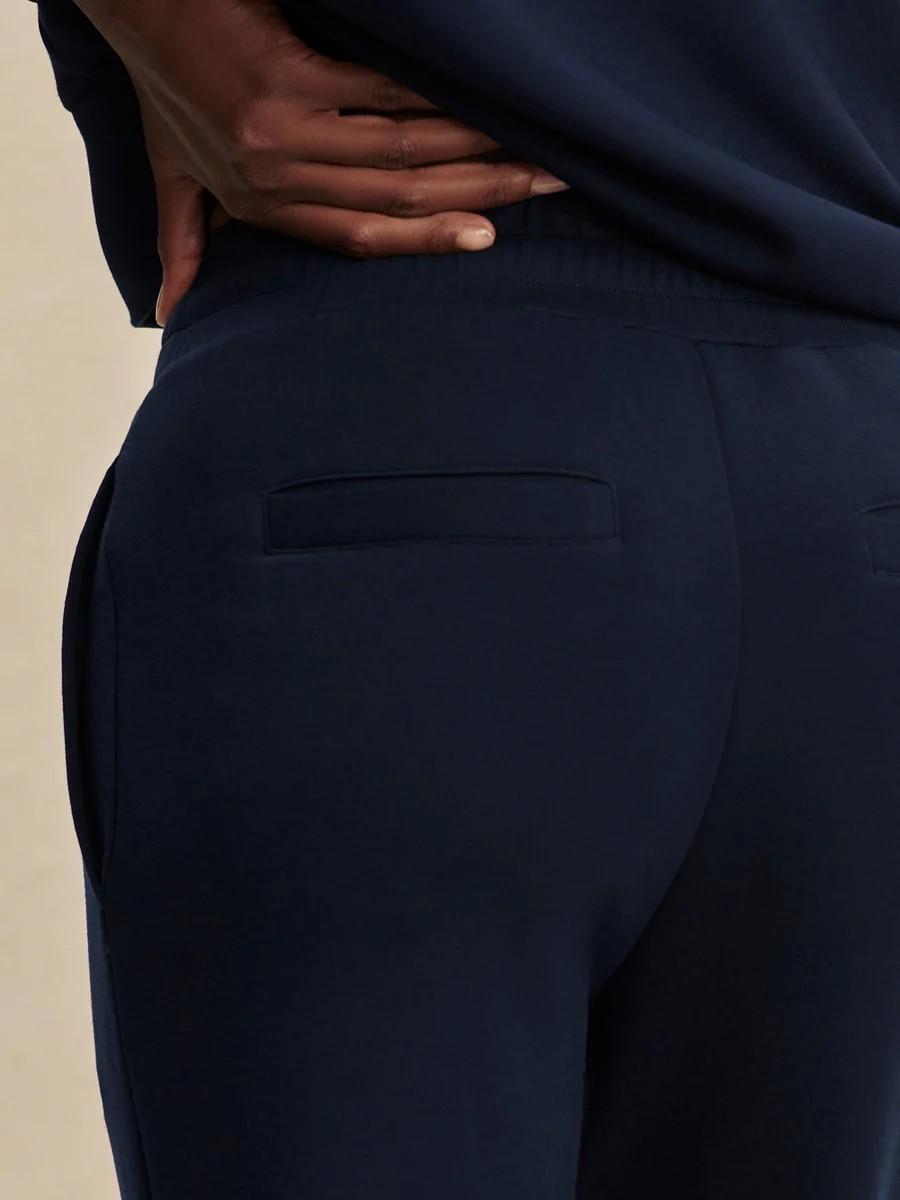 the slim cuff pant 27.5 navy