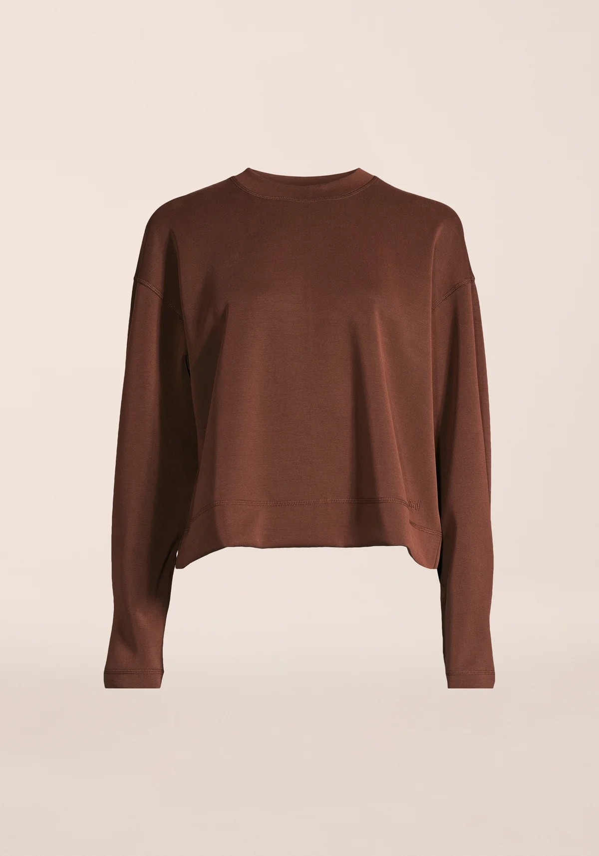 Peachy Crew Neck Dark Brown