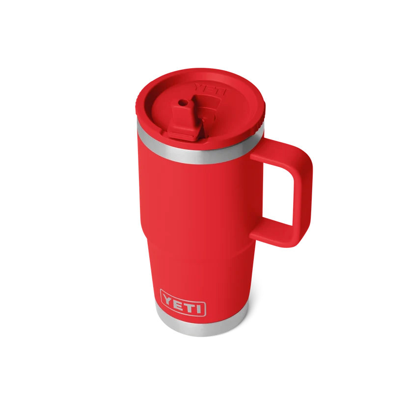 Rambler 20 Oz (591 ml) Travel Straw Mug Rescue Red