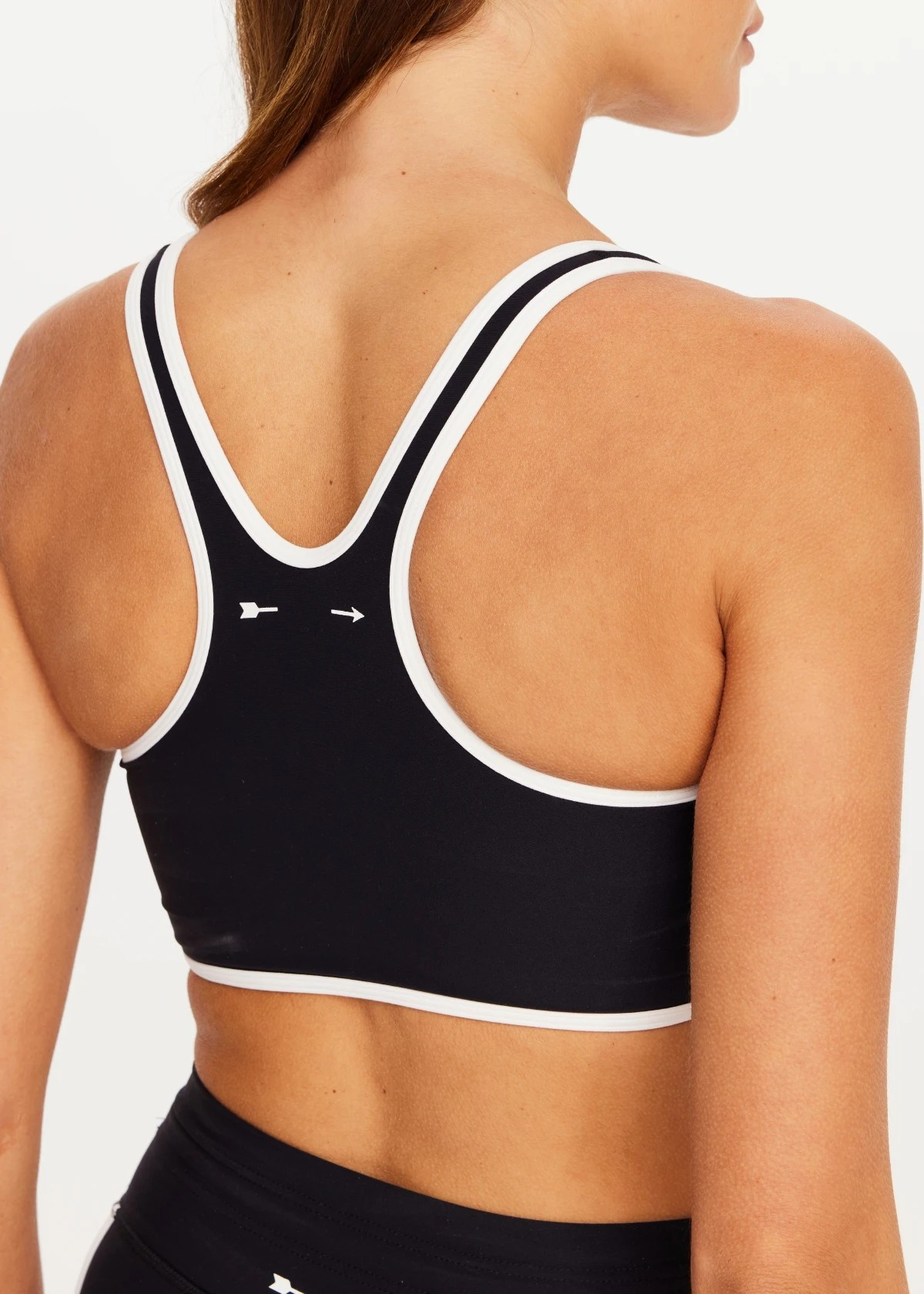 SOL JADE RACERBACK BRA BLACK