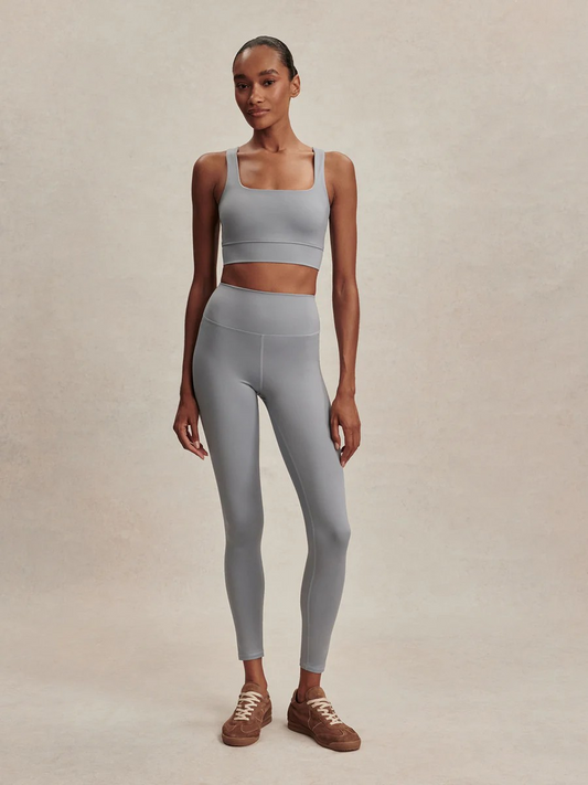 assure high rise legging 28 wind blue