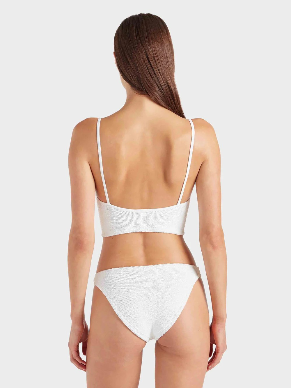 Strap Bikini Crinkle White