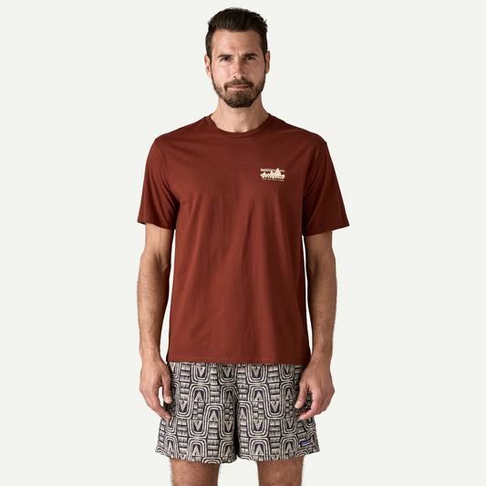 M's '73 Skyline Organic T-Shirt Dried Vanilla