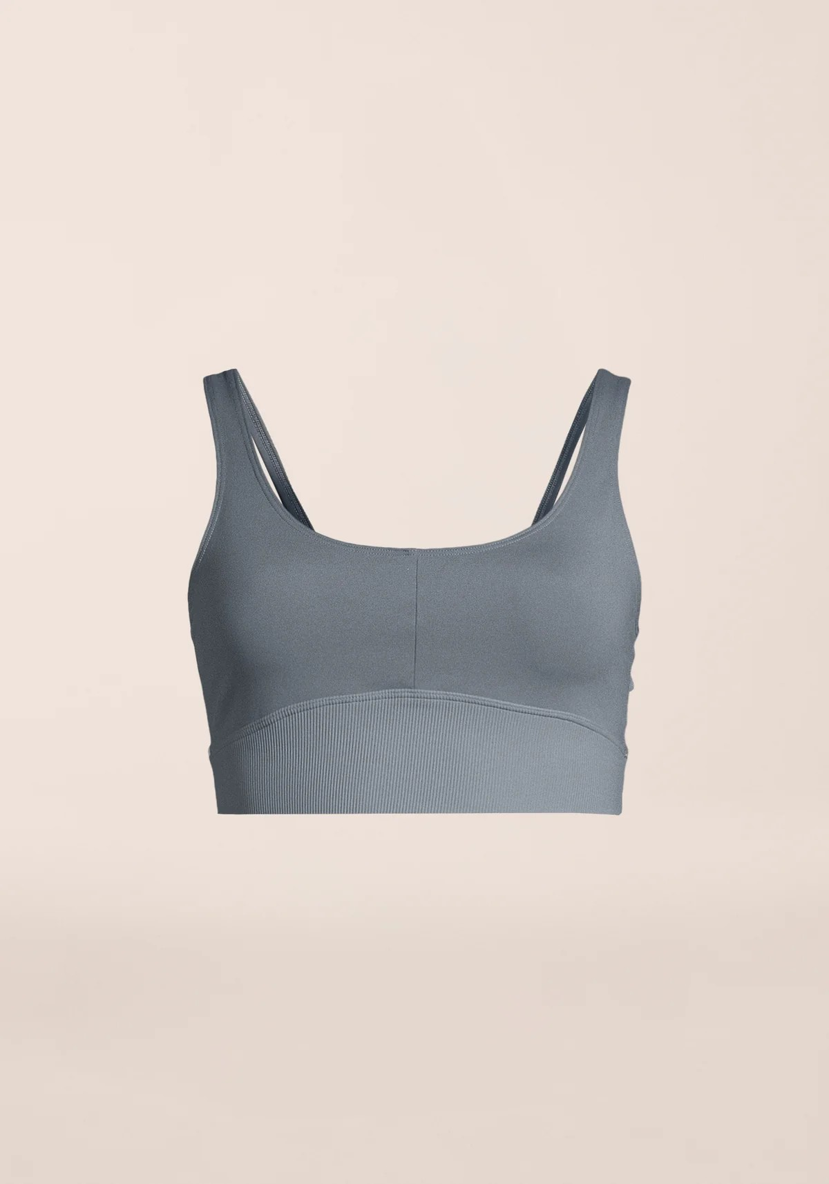 Brace Rib Top Mirage Blue