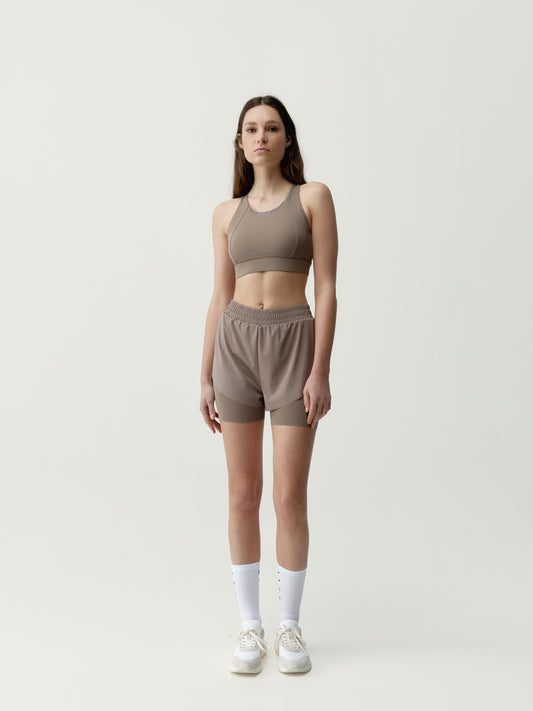 Short Bikila Taupe