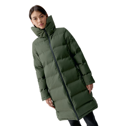 Jacket Coat Kaki Leaft
