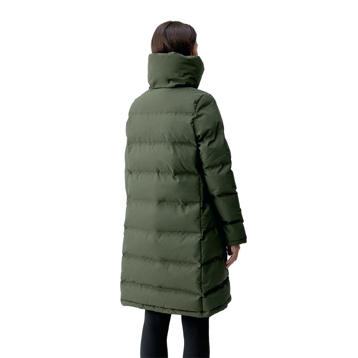 Jacket Coat Kaki Leaft