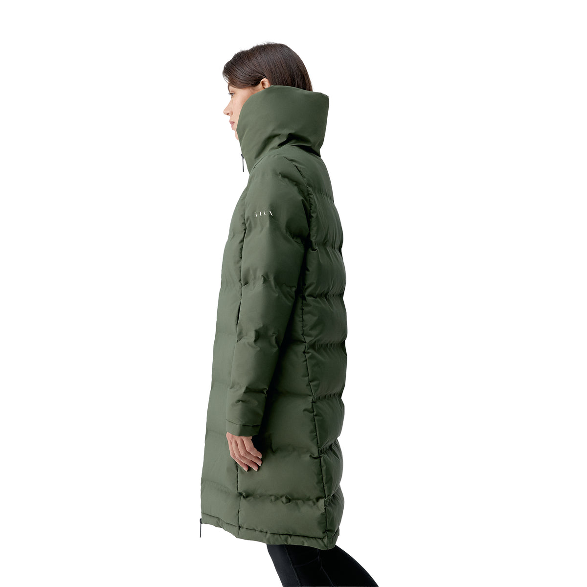 Jacket Coat Kaki Leaft
