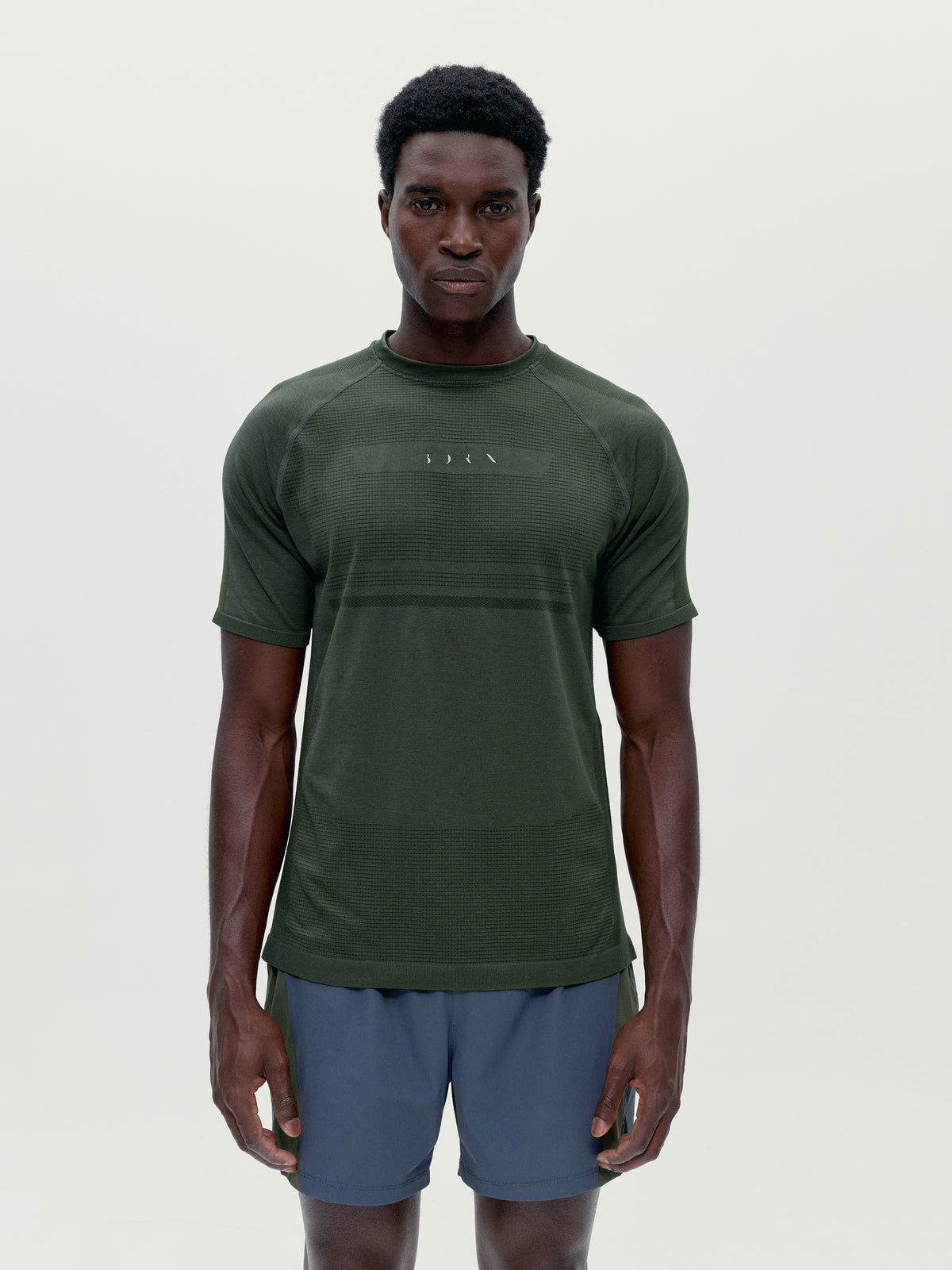 T-Shirt Grav Kaki Leaft
