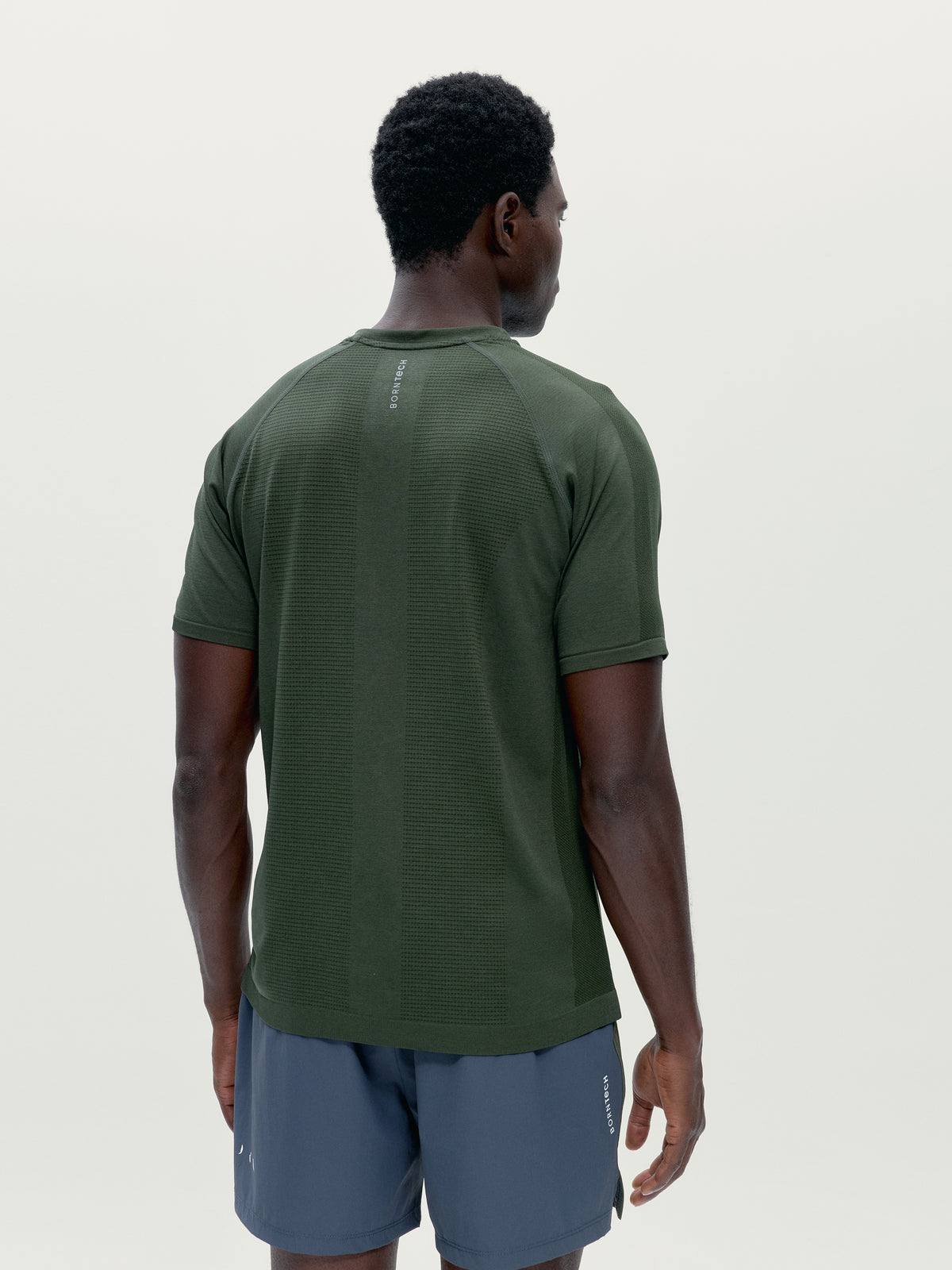 T-Shirt Grav Kaki Leaft