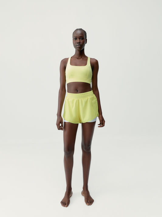 Short Padma 2.0 Yellow Green/White