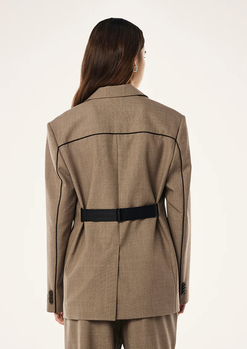 RESIDENCY BLAZER WALNUT