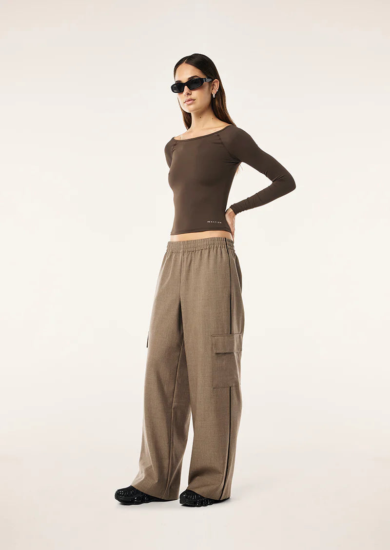 RESIDENCY PANT WALNUT