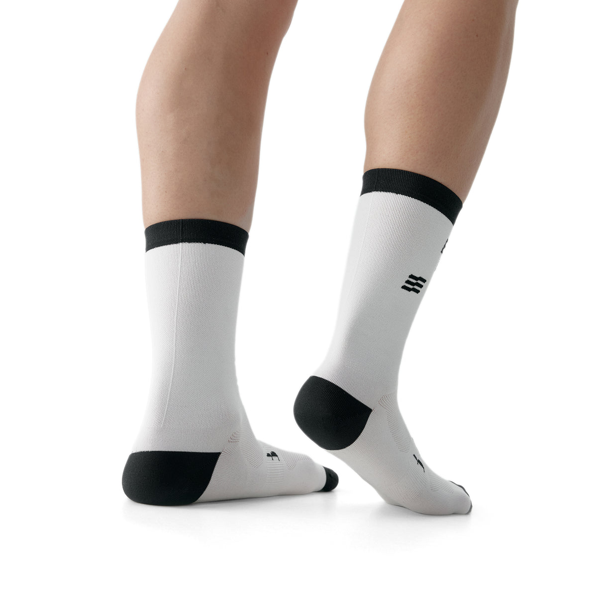 Run Socks White/Black