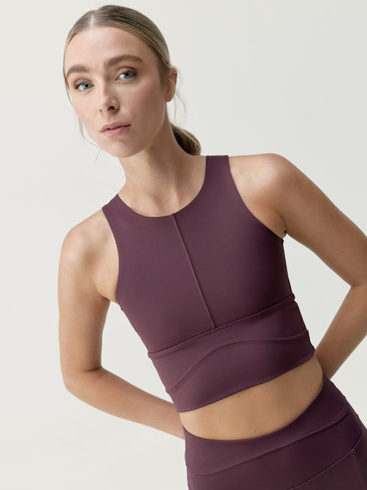 Top Saori Dark Cherry