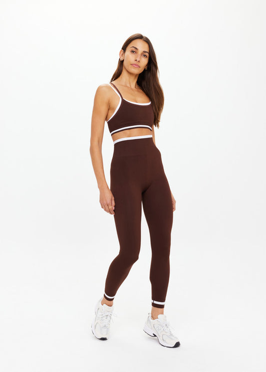 FORM SEAMLESS 25IN MIDI PANT COCOA