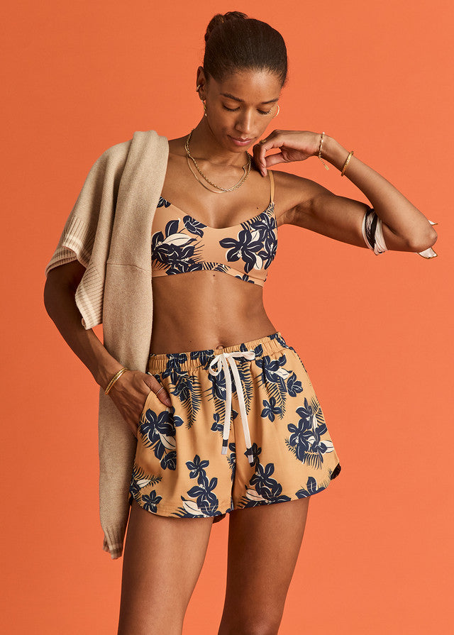 ARUBA BALLET BRA FLORAL