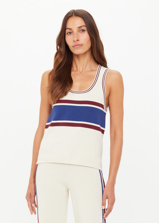ADESA VILDE KNIT TANK TOP NATURAL