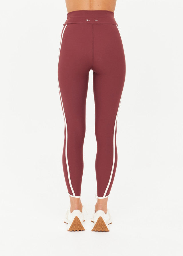 SAMARA 25IN MIDI PANT RED