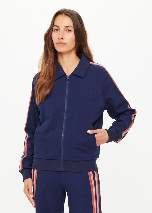 ANANDA PARI ZIP JACKET NAVY