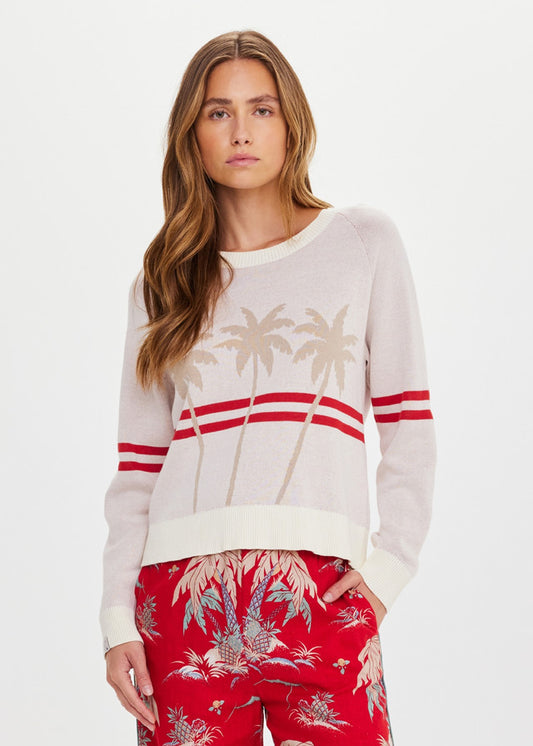 PALMA JONI KNIT CREW NATURAL
