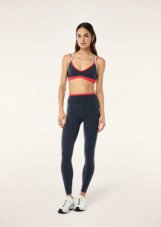 VITA FULL LENGTH LEGGING MARINE BLUE/STRAWBERRY