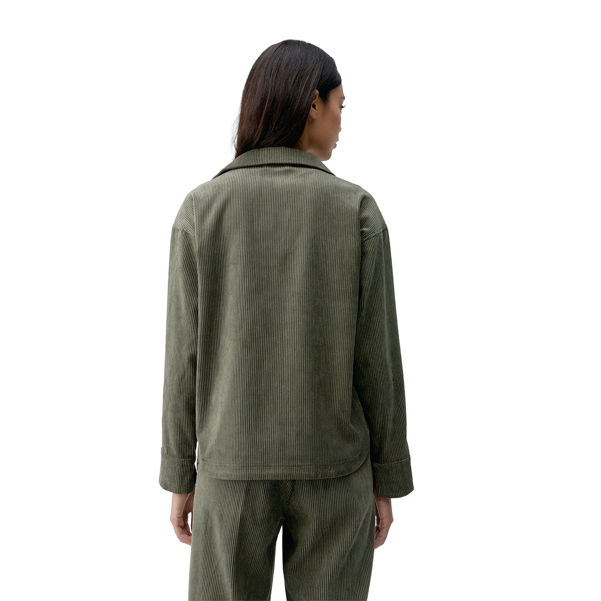 Shirt Zinnia Kaki Leaft