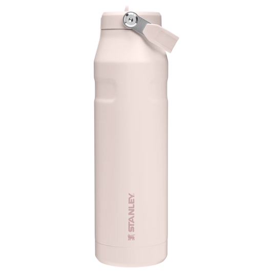 The IceFlow Flip Straw 2.0 (1.06L) Rose Quartz