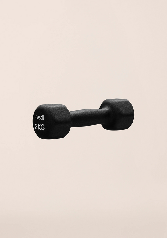 Classic Dumbbell 2kg Black/white