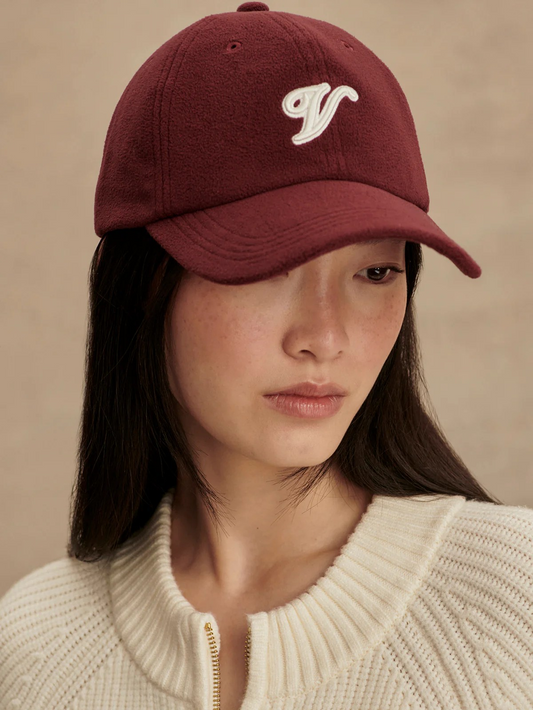 raina fleece cap new maroon