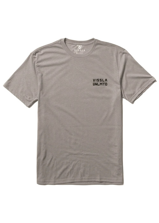 Cliffside Comp Lite Eco Drirelease Tee-GRH