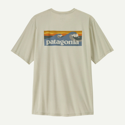 M's Cap Cool Daily Shirt - Boardshort Logo Dyno White