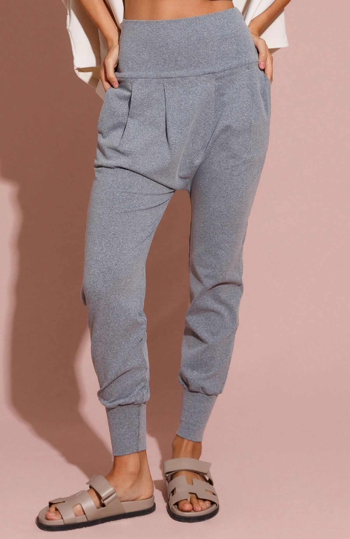Jazmin Pant Grey Mezcla