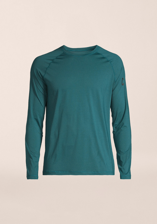 M Rapidry Long Sleeve Ocean Teel