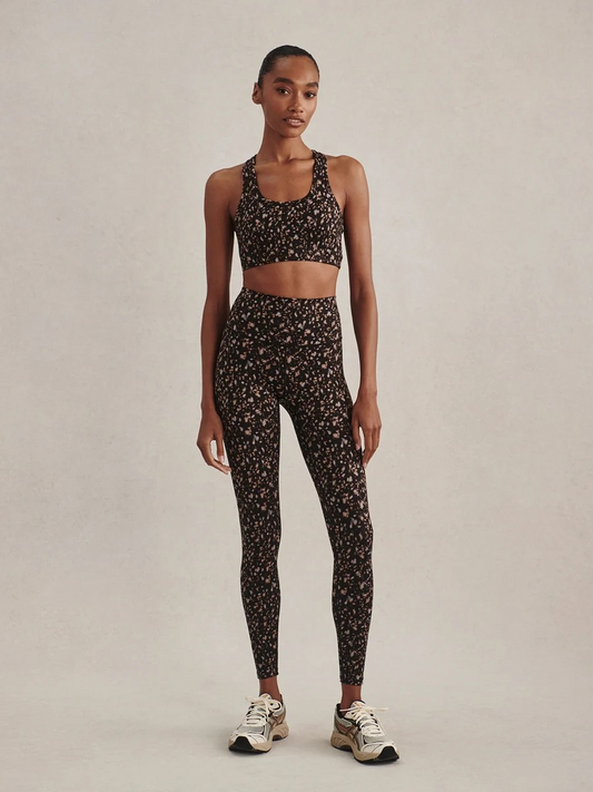freesoft contrast high rise legging 25 smoky amethyst