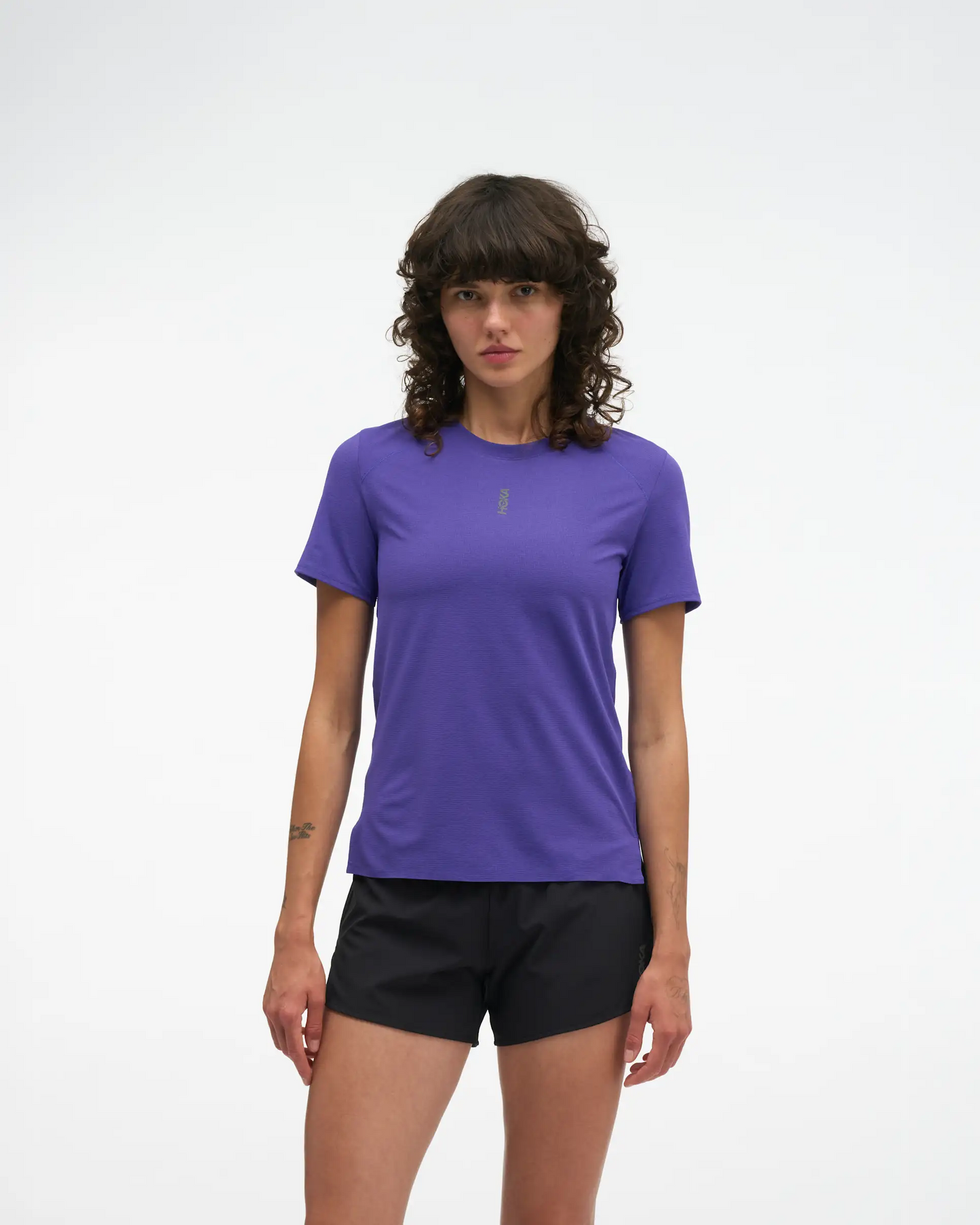 CAMISETA W EVERYRUN SHORT SLEEVE COSMIC PURPLE