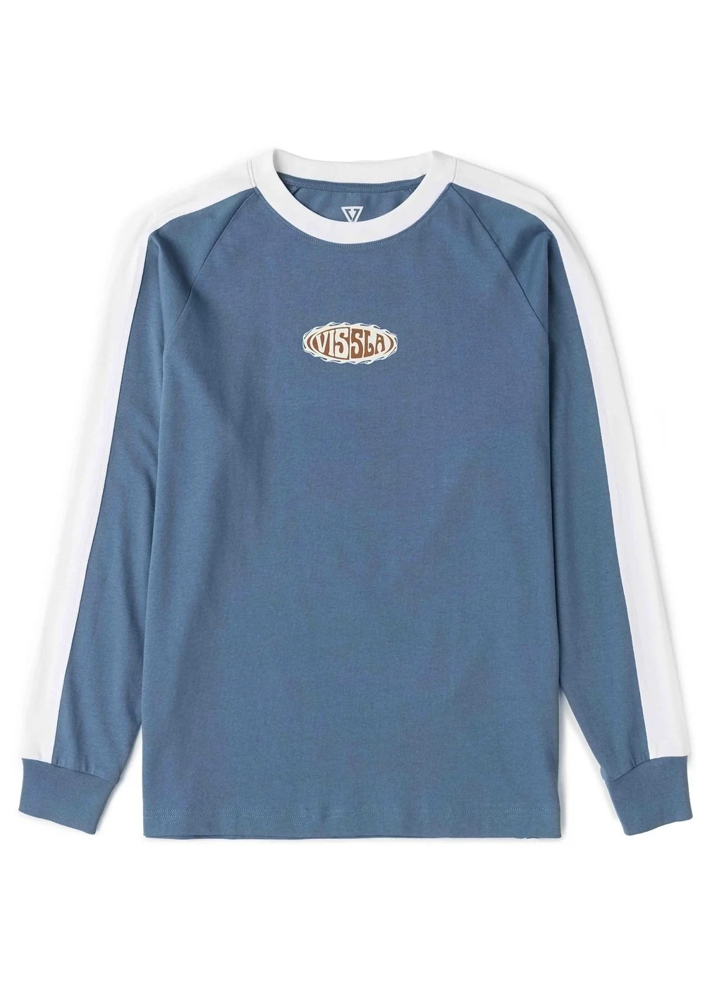 Split Heavyweight Raglan LS Organic Tee-BHZ