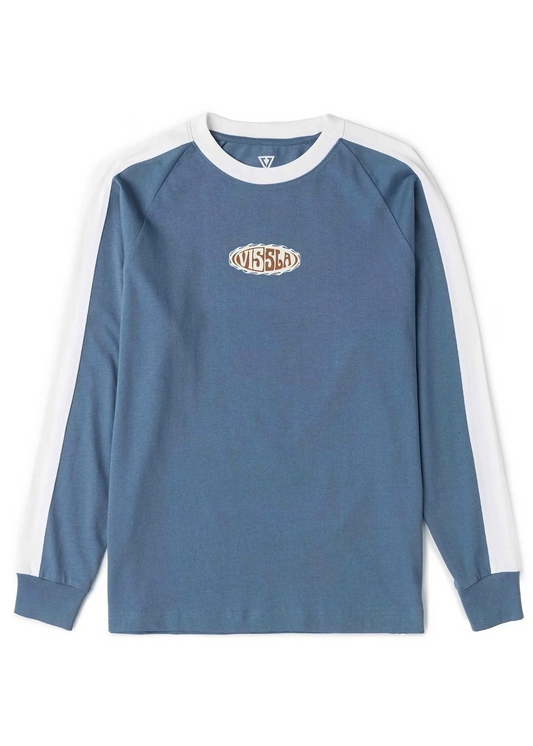 Split Heavyweight Raglan LS Organic Tee-BHZ