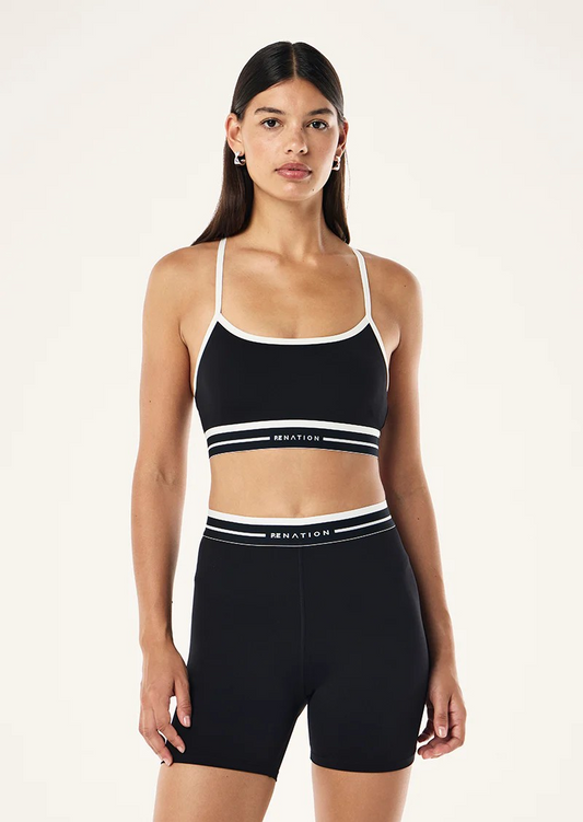 AVANT 5 INCH BIKE SHORT BLACK / WHISPER WHITE