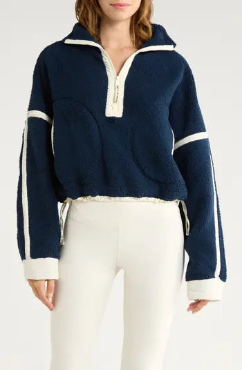 MOUNTAIN HIGH 1/2 ZIP / NAVY