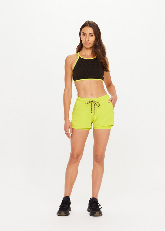 LUCKY RUN SHORT LIME