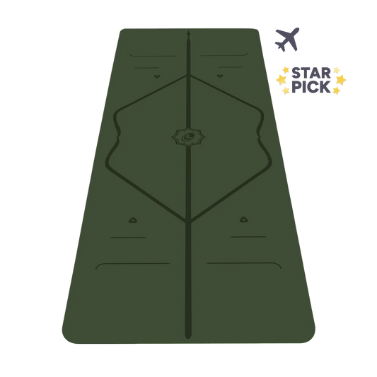 Liforme Travel Mat Deep Forest Green